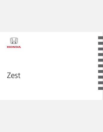 honda zest 2010 owners manual in english